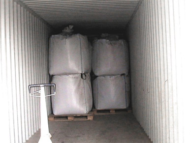 Biobrennstoff Big-Bag Auslieferung