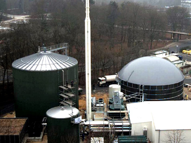 Biogasanlage Biowerk Hamburg